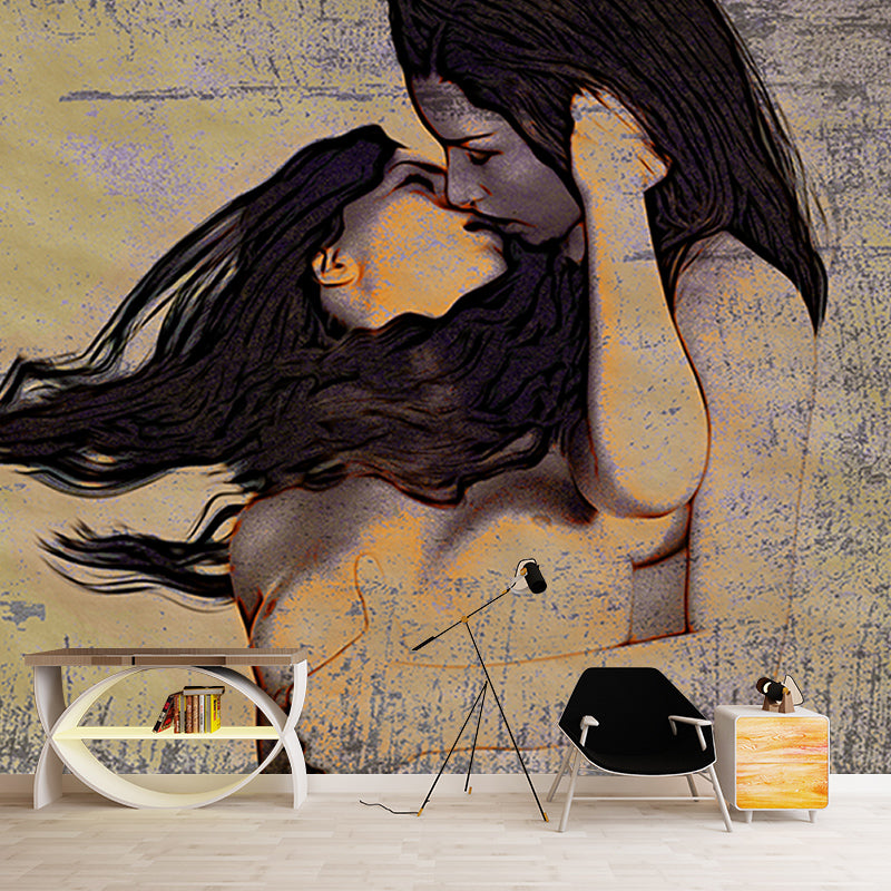 Wall Mural Stain Resistant Classic Art Illustration Interior Wall Murals