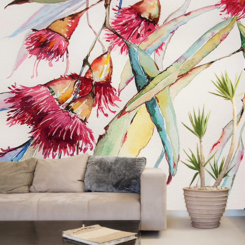 Classic Wall Mural Illustration Bedroom Stain Resistant Art Wall Mural