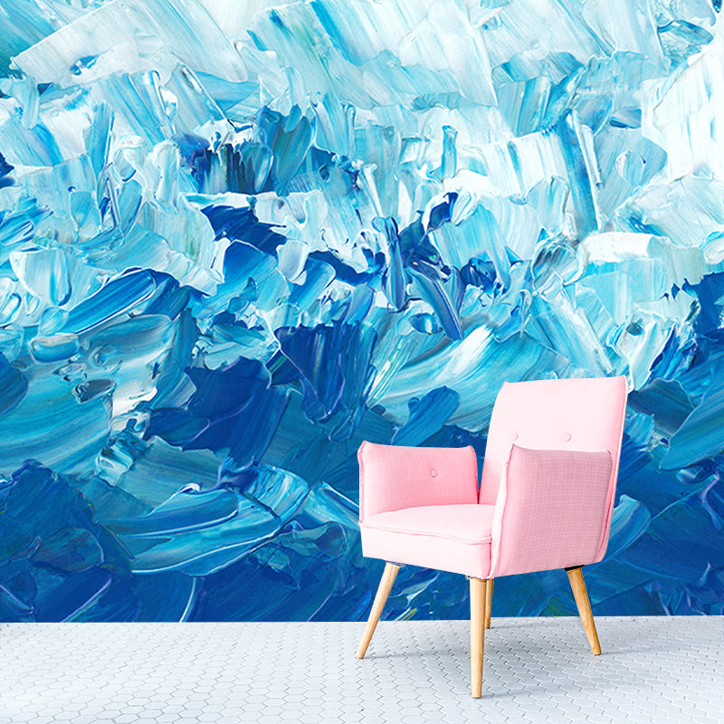 Classic Illustration Wallpaper Art Stain Resistant Wall Murals for Home