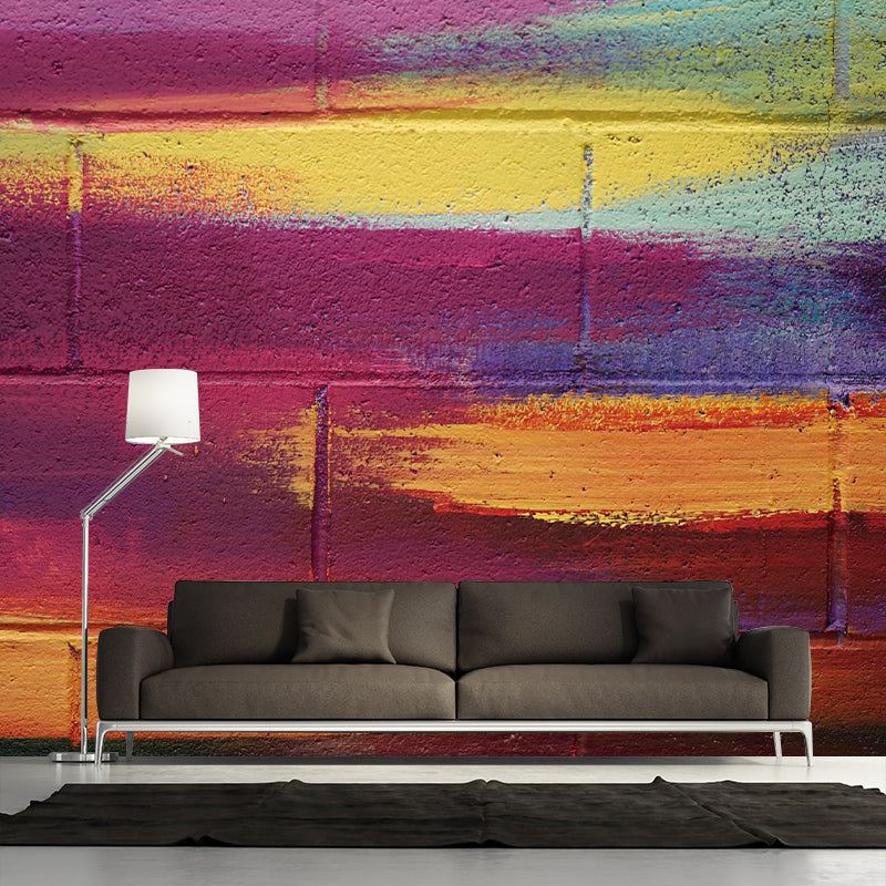 Wall Mural Decorative Illustration Classic Stain Resistant Art Wall Mural