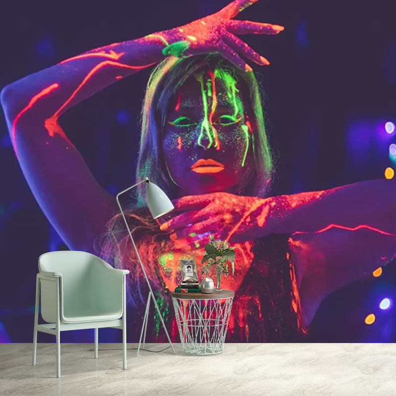 Wall Mural Decorative Illustration Classic Stain Resistant Art Wall Mural