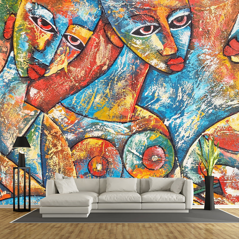 Wall Mural Decorative Illustration Classic Stain Resistant Art Wall Mural