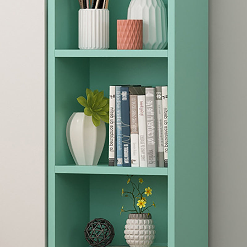 Modern Corner Vertical Shelf Bookcase Engineered Wood Book Shelf with Cabinets