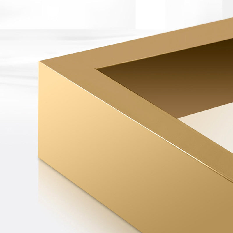 Open Metal and Wood Book Shelf Etagere Shelf Bookcase for Office