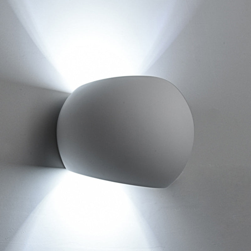 Stone Geometric Sconce Lights Modern Style 2 Lights Wall Lighting Fixtures