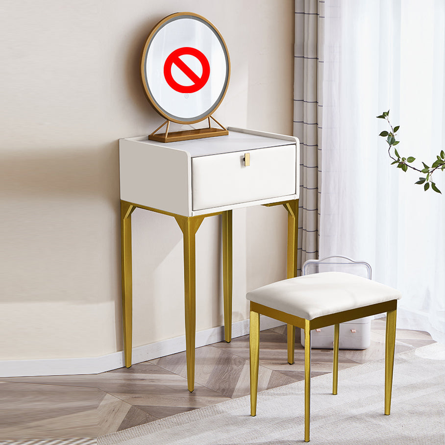 Pine Bedroom Contemporary Storage Box 1 Drawers Wood Vanity Table