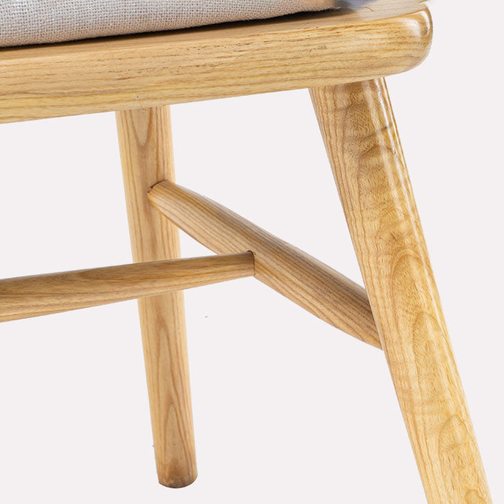 Windsor Back Chair Scandinavian Wood Kitchen Dining Room Side Chair