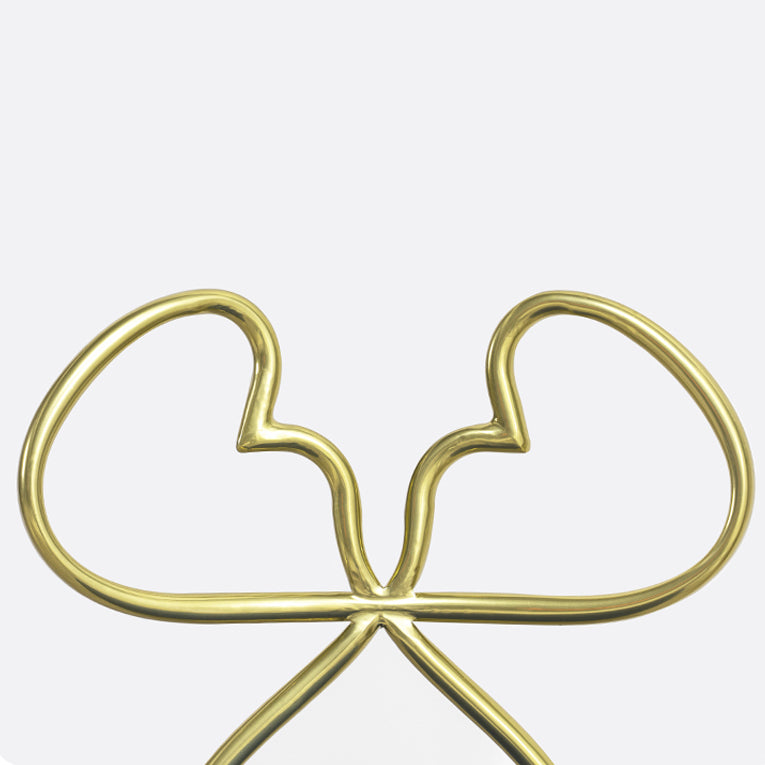 Fabric Dining Side Chair Nordic Design Armless Open Back Dining Chairs