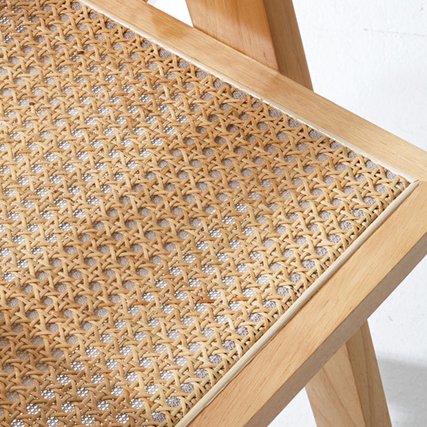 Contemporary Style Chairs Dining Arm Chair with Wooden Legs for Kitchen