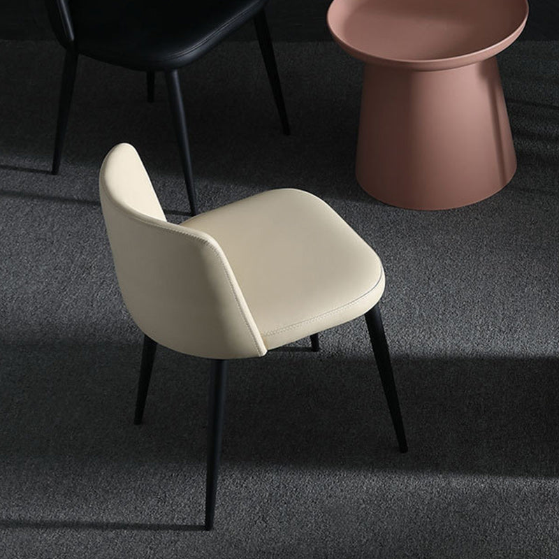 Contemporary Home Dining Chairs Armless Low Back Dining Side Chair
