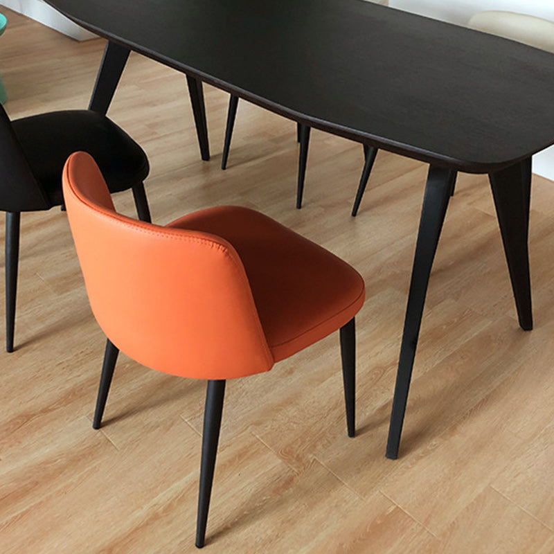 Contemporary Home Dining Chairs Armless Low Back Dining Side Chair