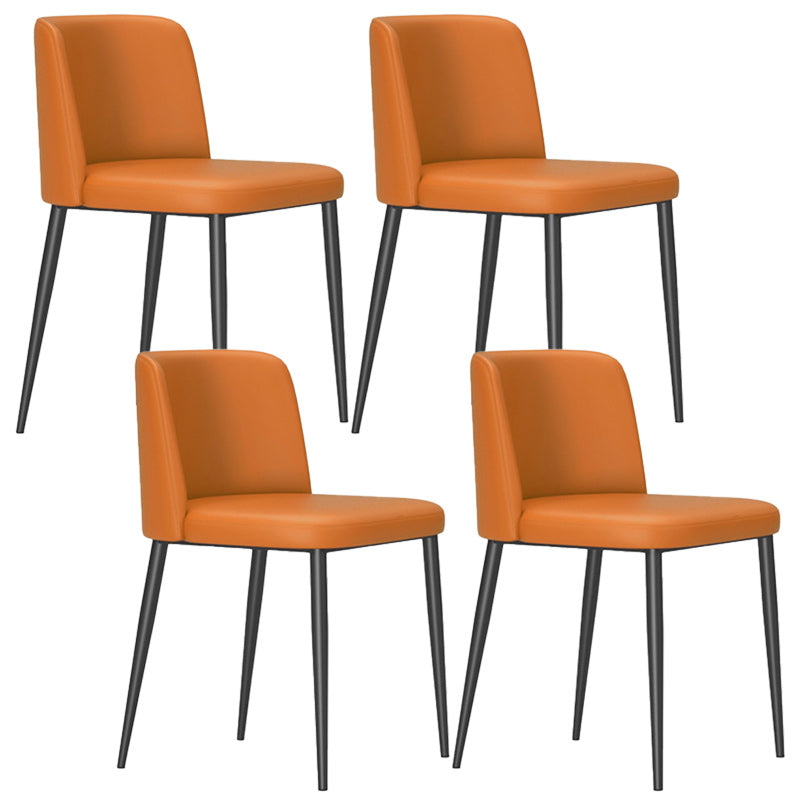 Contemporary Home Dining Chairs Armless Low Back Dining Side Chair