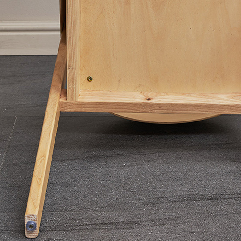 Contemporary Style Dining Chair Solid Wood Dining Room Chair for Home