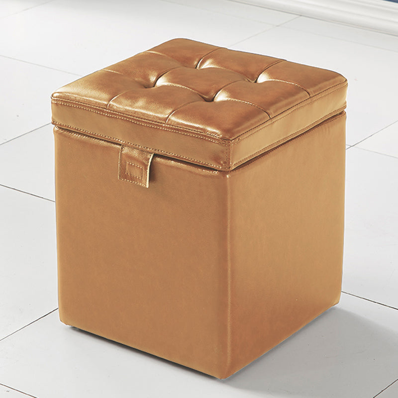 Gorgeous Leather Standard Stain Resistant Square Indoor Standard