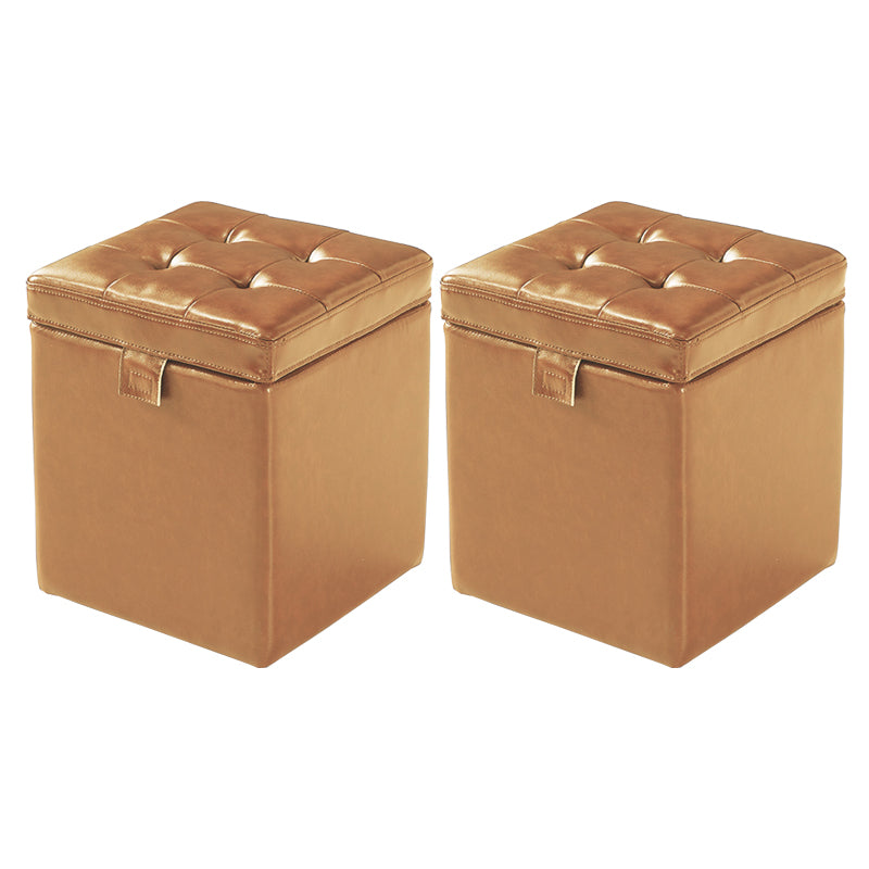 Gorgeous Leather Standard Stain Resistant Square Indoor Standard