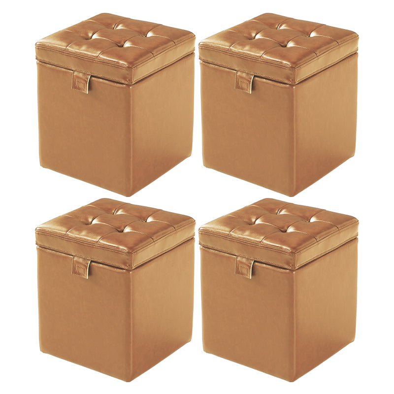 Gorgeous Leather Standard Stain Resistant Square Indoor Standard