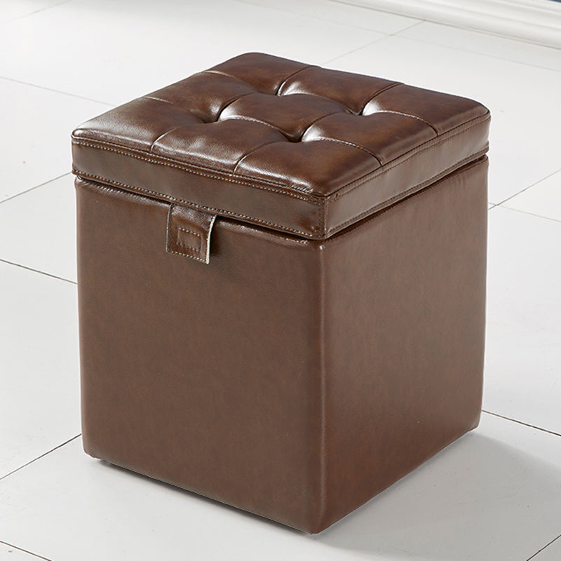 Gorgeous Leather Standard Stain Resistant Square Indoor Standard