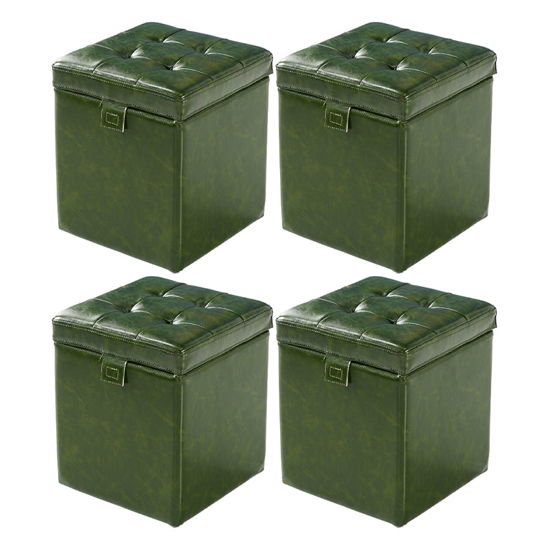 Gorgeous Leather Standard Stain Resistant Square Indoor Standard