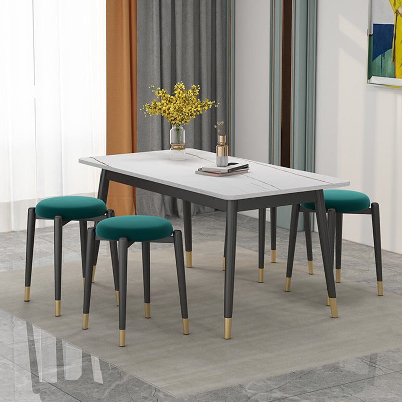 Modern Velvet Standard Tear Resistant Solid Color Indoor Standard