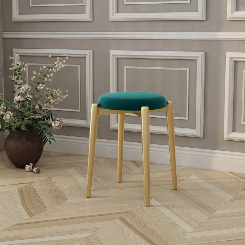 Modern Velvet Standard Tear Resistant Solid Color Indoor Standard