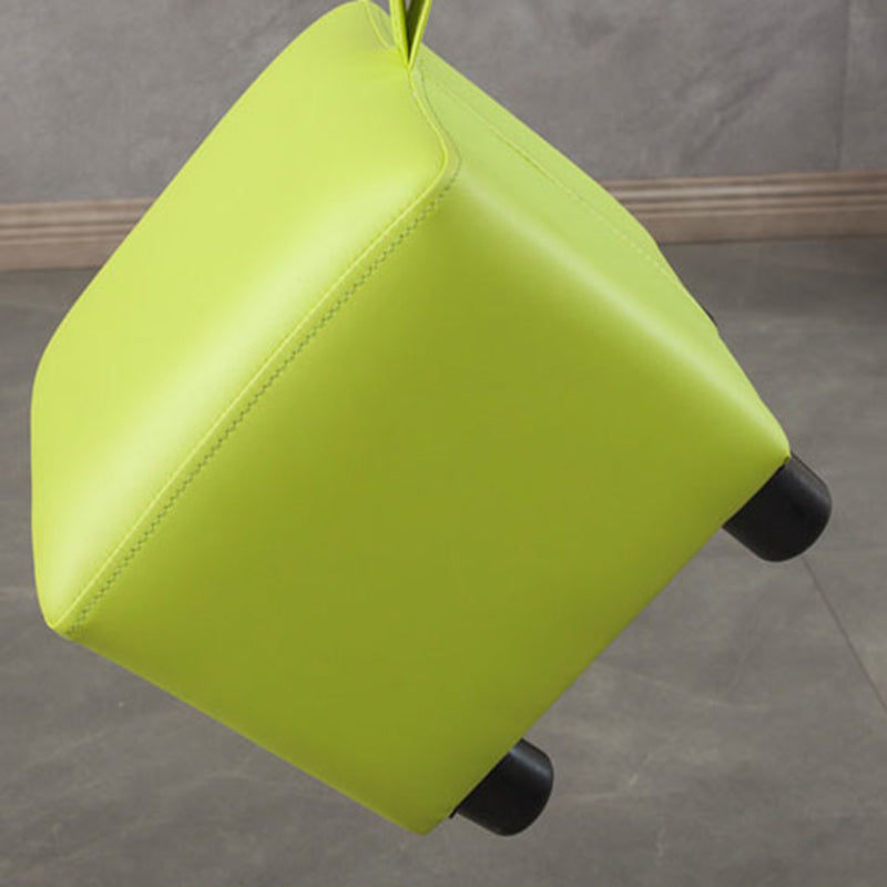 Faux Leather Standard Square Water Resistant Indoor Standard