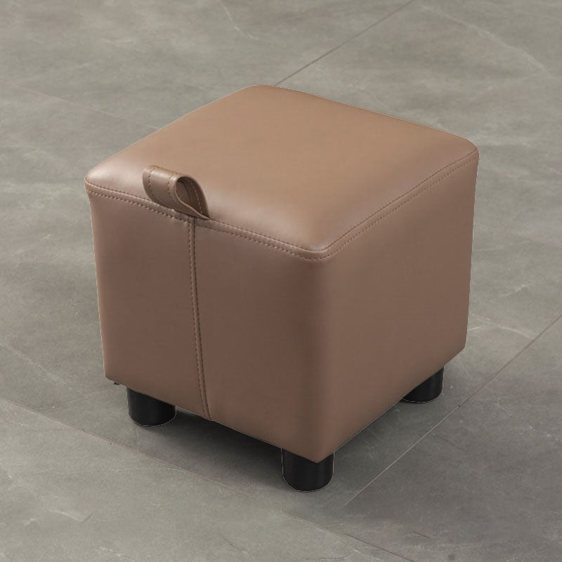 Faux Leather Standard Square Water Resistant Indoor Standard