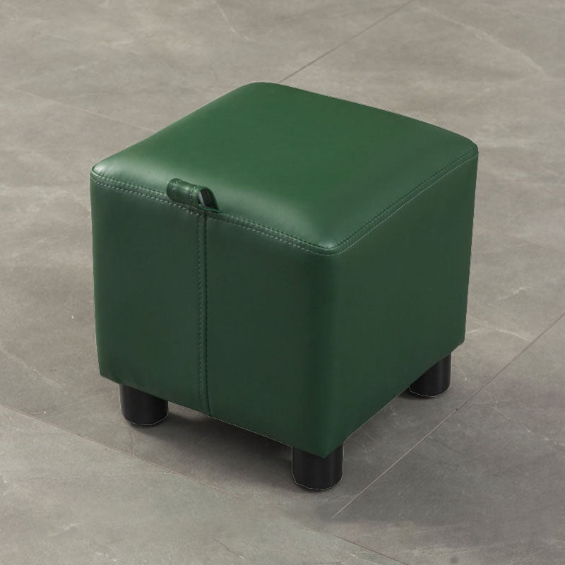 Faux Leather Standard Square Water Resistant Indoor Standard