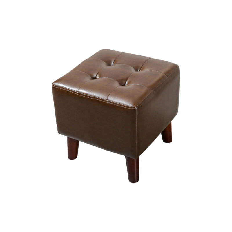 Modern Standard Faux Leather Water Resistant Indoor Standard