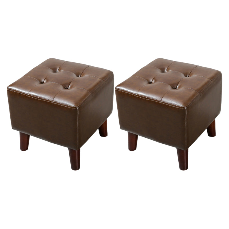 Modern Standard Faux Leather Water Resistant Indoor Standard