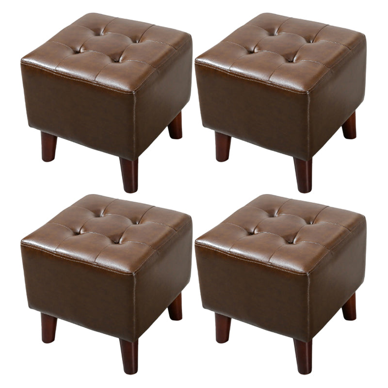 Modern Standard Faux Leather Water Resistant Indoor Standard