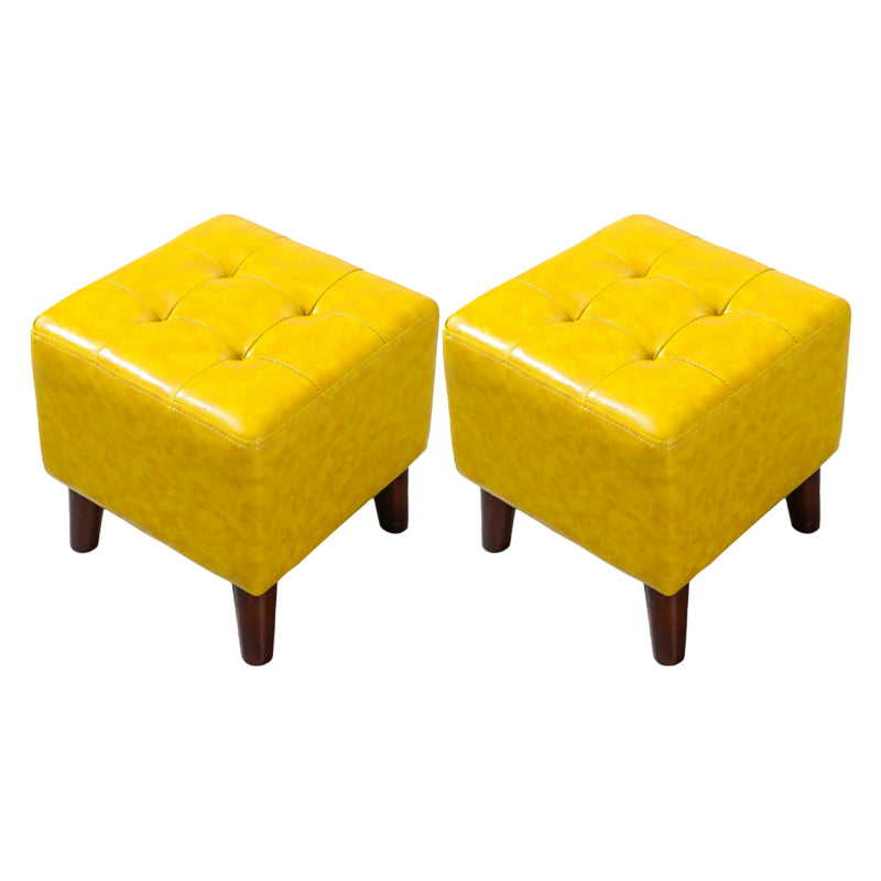 Modern Standard Faux Leather Water Resistant Indoor Standard