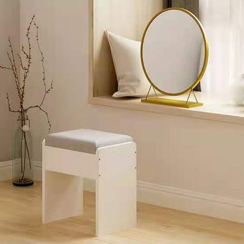 Genuine Leather Standard Ottoman Stain Resistant Rectangle Mid-Century Modern Ottoman