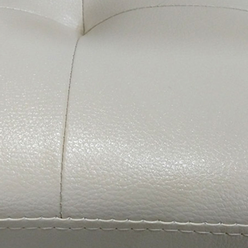 Modern Black Water Resistant Cube Square Leather Indoor Cube