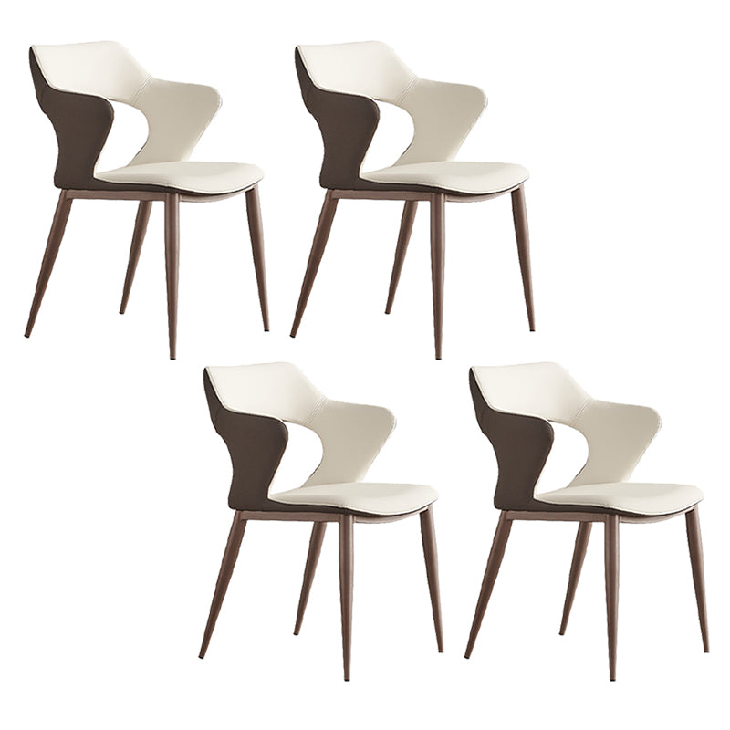 Industrial Dining Arm Chair Upholstered Dining Accent Chair for Home