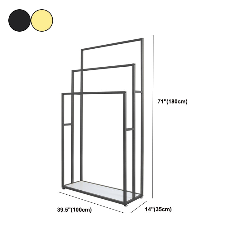 Contemporary Coat Rack Free Standing Metal Hall Stand Hallway