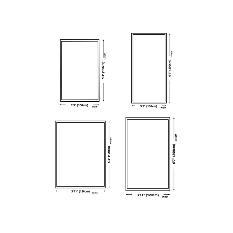 Lovely Cartoon Pattern Rug Rectangle Stain Resistant Rug for Home Decor