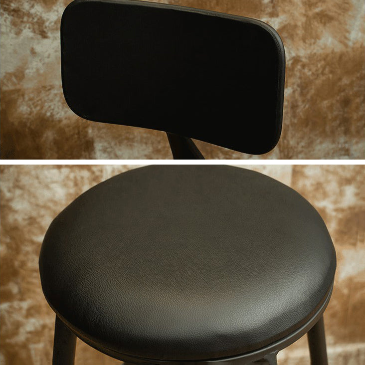 Industrial Wood Bar Table Set 1/2/3 Pieces Round Counter Set for Home Use