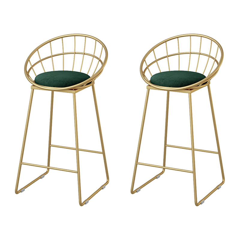 Modern Round Counter Set 1/2/5 Pieces Stone Indoor Bar Stool and Table Set