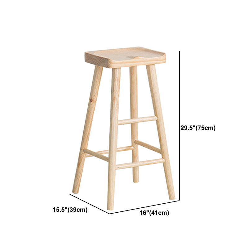 Glam Wooden Bar Table Set 1/2/7 Pieces Rectangle Bar Table with High Stools for Home