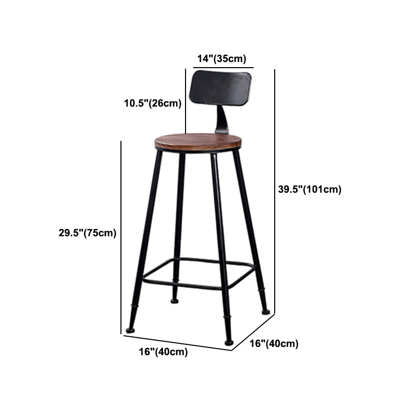 Solid Wood 1/2/4/7 Pieces Counter Height Set Rectangle Industrial Trestle Bar Table Set