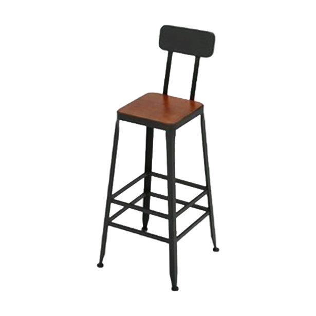 1/4/7 Pieces Modern Rectangular Bar Table Set Wooden Counter Table with High Stools