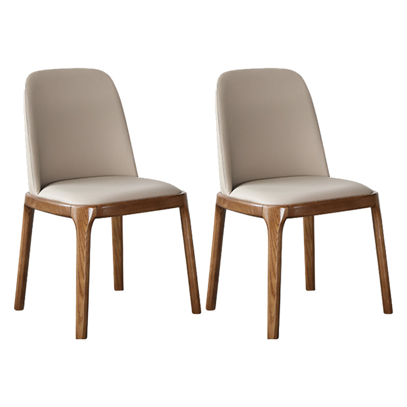 Solid Wood Dining Set 1/2/5/7 Pcs Pedestal Base Table with Upholstered Chairs