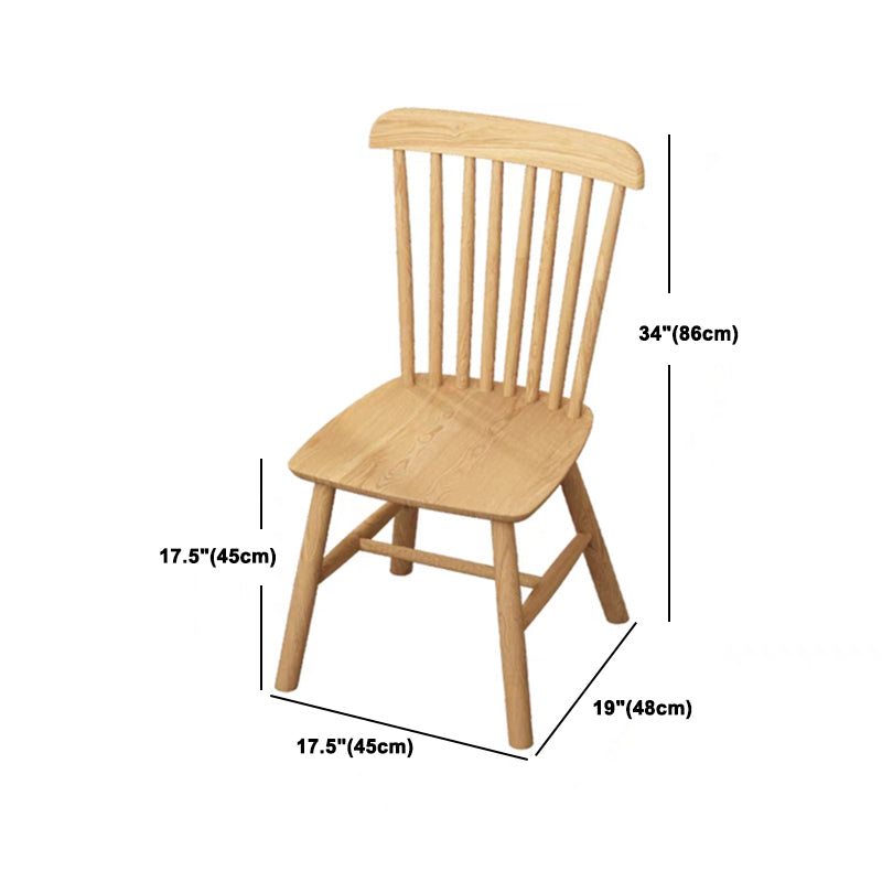 Traditional 1/2/5/7 Pieces Rectangle Dining Set Solid Wood Dining Room Table with Chairs