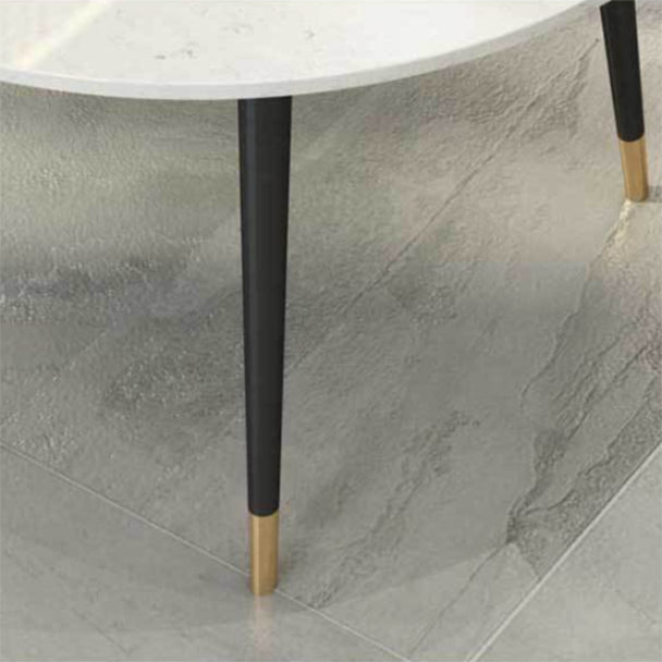 Contemporary Round Table Set 1/2/5 Pieces Dining Set for Kitchen