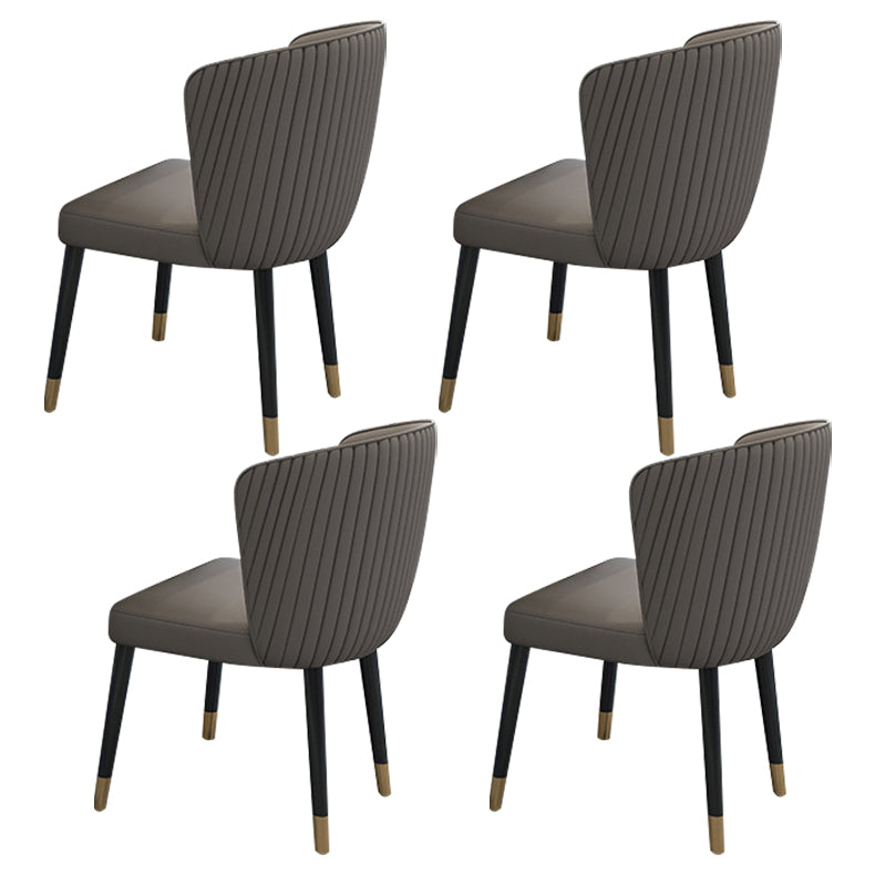 Contemporary Style Rectangle Table Set 1/4/5/7 Pieces Dining Set for Home