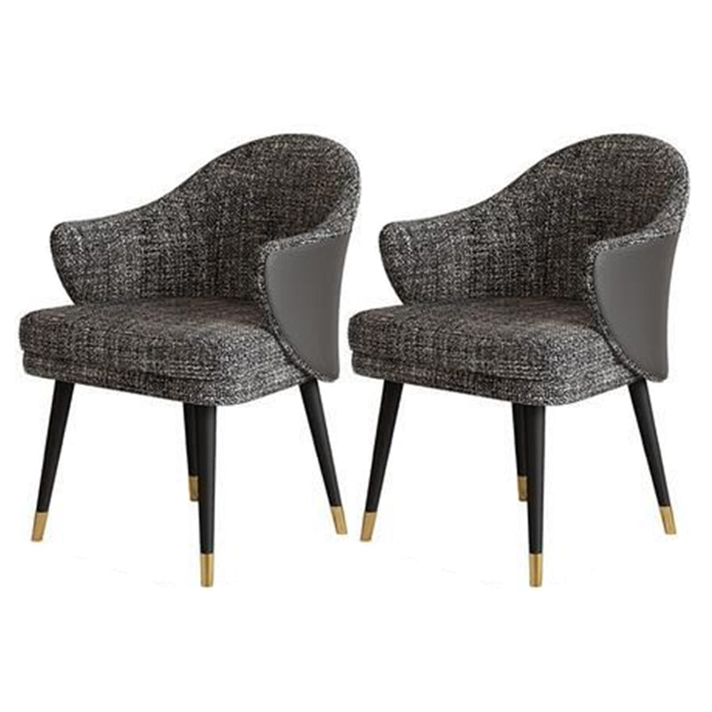 Glam Style Sintered Stone Dining Set Round 1/2/5 Pieces Dining Set for Home Use