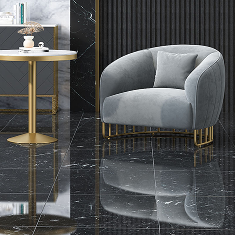 29.52" Wide Sofa for Living Room Sloped Arm Sofa with Metal Frame