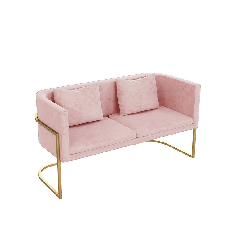 Fabric Sofa with Tuxedo Arm, 29.53 inch High for Living Room