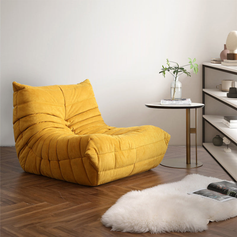 Nordic Armless Tight Back Living Room Reclining Lounge Accent Chair