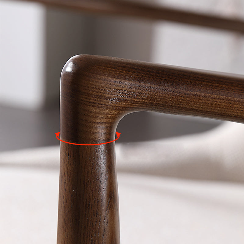 Nordic Arms Included with Pillow Round Arms Lounge Accent Chair